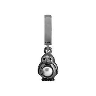 Christina Design London Penguin Charm with pearl, 610-B29